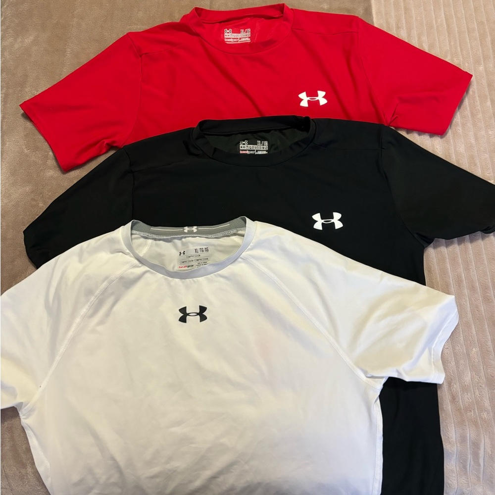 Under Armour Pack-3 Men's HeatGear® OG Compression Short Sleeve